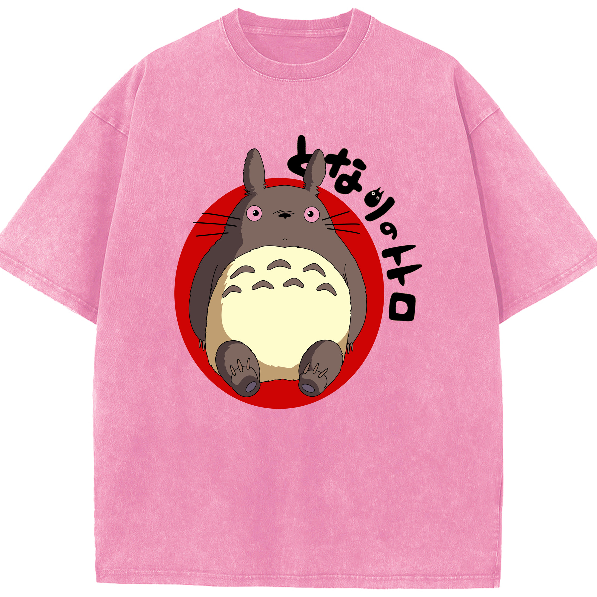 （画像用） となりのトトロ 草壁メイ 草壁サツキ My Neighbor Totoro Satsuki Kusakabe Mei Kusakabe 綿100% ヴィンテージ風 半袖Tシャツ（フロントプリント）